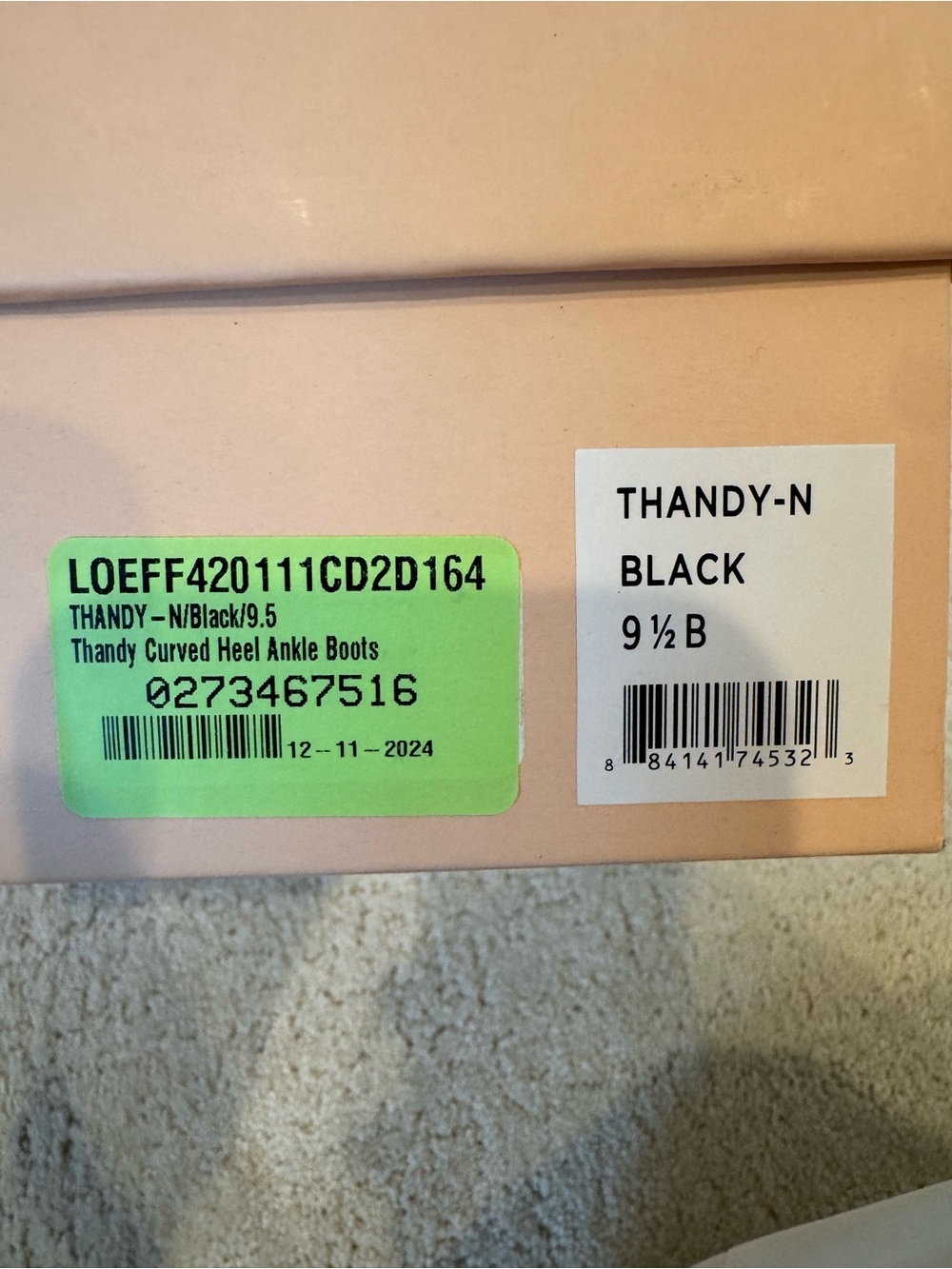 Loeffler Randall Thandy Black Leather Boots Women's 9.5 / 40 - Picture 9 of 10